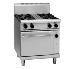 Anvil Waldorf RN8510G - 4 Burner Gas Cooktop (750mm) With Gas Static Oven