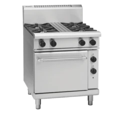 Anvil Waldorf RN8510GE - 4 Burner Gas Cooktop (750mm) With Electric Static Oven
