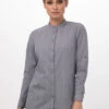 Olympia Chef Works Voce Shirt - SFB03W -Best Kitchenware Store SFB03W GRY XS