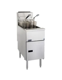 Anvil Pitco SG14TS Millivolt 23 Litre Gas Split Pot Deep Fryer