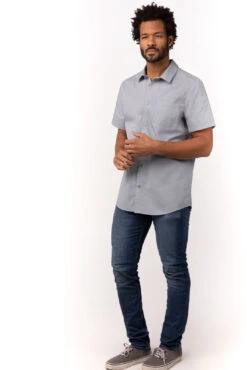 Chef Works Malibu Shirt - SHC09 -Best Kitchenware Store SHC09 GRY S 2