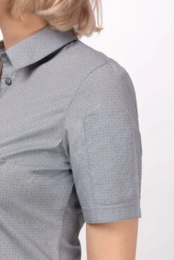 Chef Works Malibu Shirt - SHC09W -Best Kitchenware Store SHC09W GRY XS 3