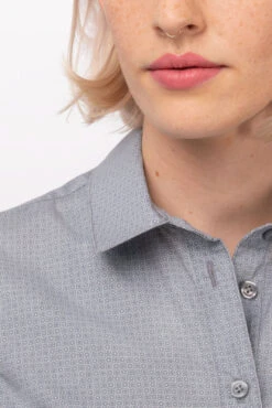 Chef Works Malibu Shirt - SHC09W -Best Kitchenware Store SHC09W GRY XS 4