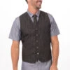 Chef Works Fairfax Vest - VNN01 -Best Kitchenware Store VNN01 BLK XS