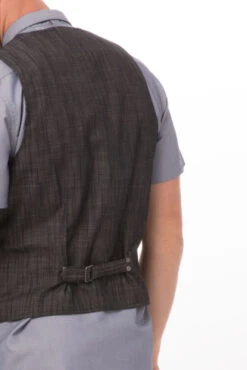 Chef Works Fairfax Vest - VNN01 -Best Kitchenware Store VNN01 BLK XS 4