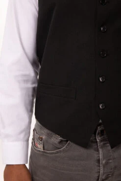 Chef Works Essential Vest - VPME-BLK -Best Kitchenware Store VPME BLK XS 4