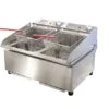 Woodson W.FRT80 - Countertop Twin Pan Countertop Fryer 8 Litre 2 Woodson W.FRT80 - Countertop Twin Pan Countertop Fryer 8 Litre -Best Kitchenware Store W.FRT80