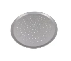 Pizza Tray Aluminium - Perforated 15"