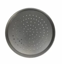 Pizza Tray Aluminium - Perforated 18"