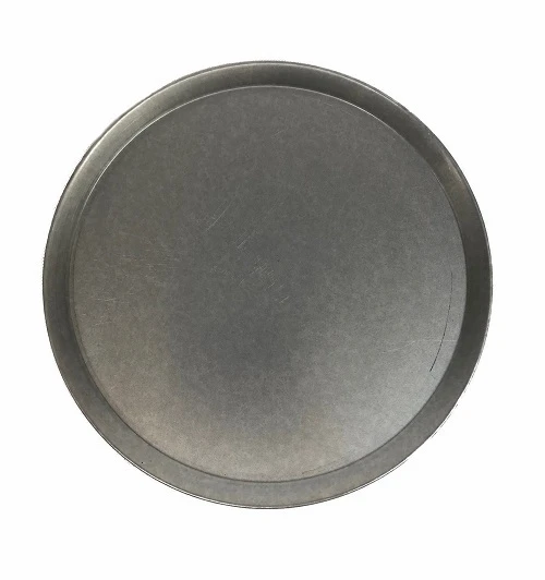 Pizza Tray - White Steel 10" 3 Pizza Tray - White Steel 10"