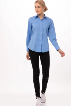 Hamilton Beach Chef Works Basic Dress Shirt - W100 -Best Kitchenware Store W100 FRB XS 2