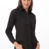 Chef Works Basic Dress Shirt - W150-BLK -Best Kitchenware Store W150 BLK M
