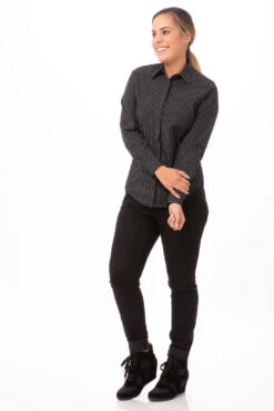 Chef Works Onyx Dress Shirt - W300-CDA -Best Kitchenware Store W300 CDA XS 2