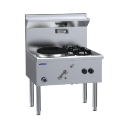 Anvil Luus WZ-1C2B - Waterless Wok - 1 Chimney Burner And 2 Open Burners