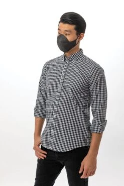 Chef Works 6 Pack - Skild Series FC2 FACE COVERING - XFC02 -Best Kitchenware Store XFC02 BLK 0 2