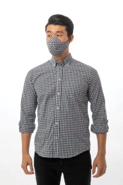 Chef Works 6 Pack - Skild Series FC2 FACE COVERING - XFC02 -Best Kitchenware Store XFC02 BLK 0 3