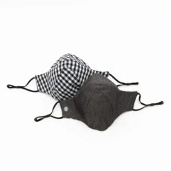 Chef Works 6 Pack - Skild Series FC2 FACE COVERING - XFC02 -Best Kitchenware Store XFC02 BLK 0 5